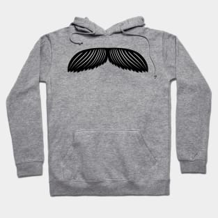 Broom Moustache Hoodie